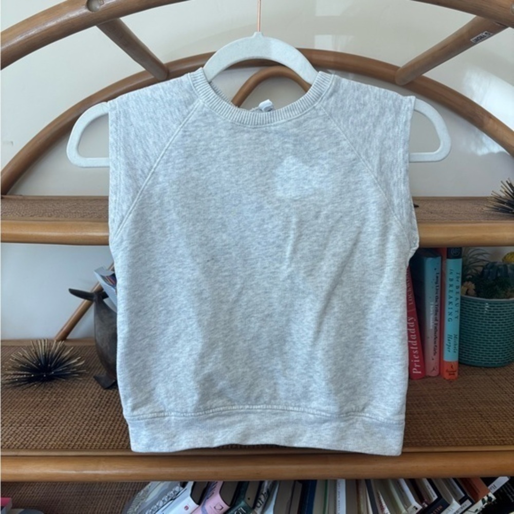 Zara Gray Sweatshirt Hoodie Casual Athletic Wear